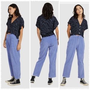 RVCA Women's “Plushed” Trouser NEW!